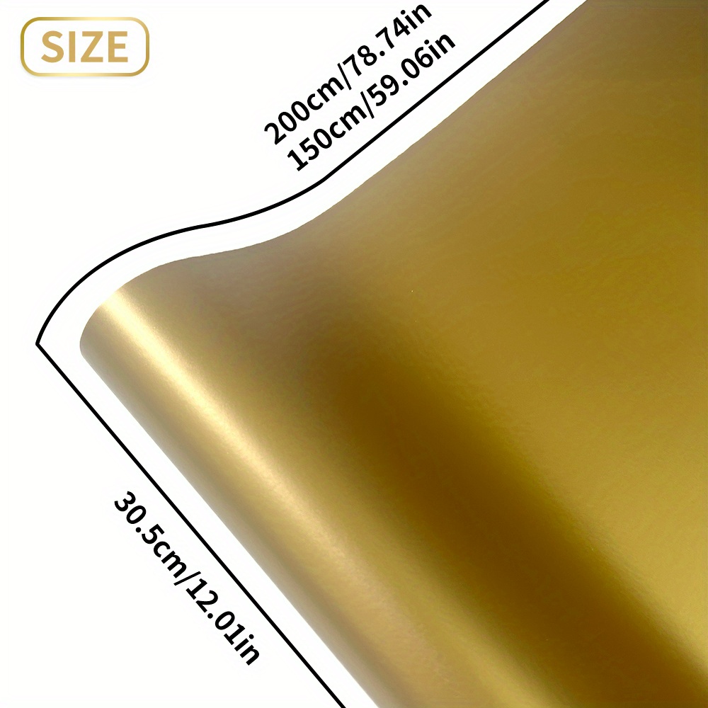 1Roll Matte Gold Vinyl Roll Pe - đánh giá và giá Home Appliances