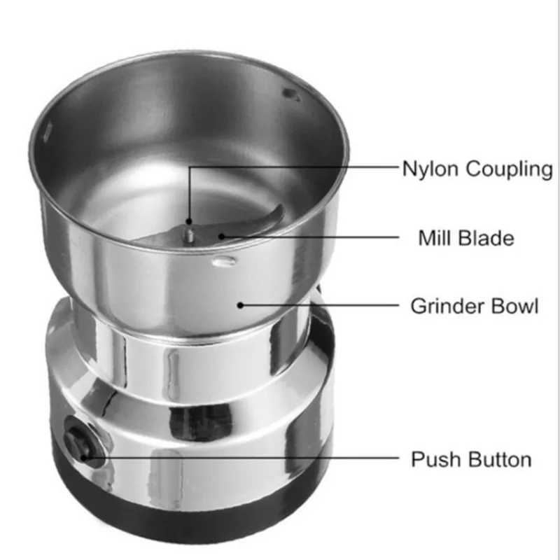 110V-220V Electric Grinder Hom - đánh giá và giá Coffee Bean Grinder Electric