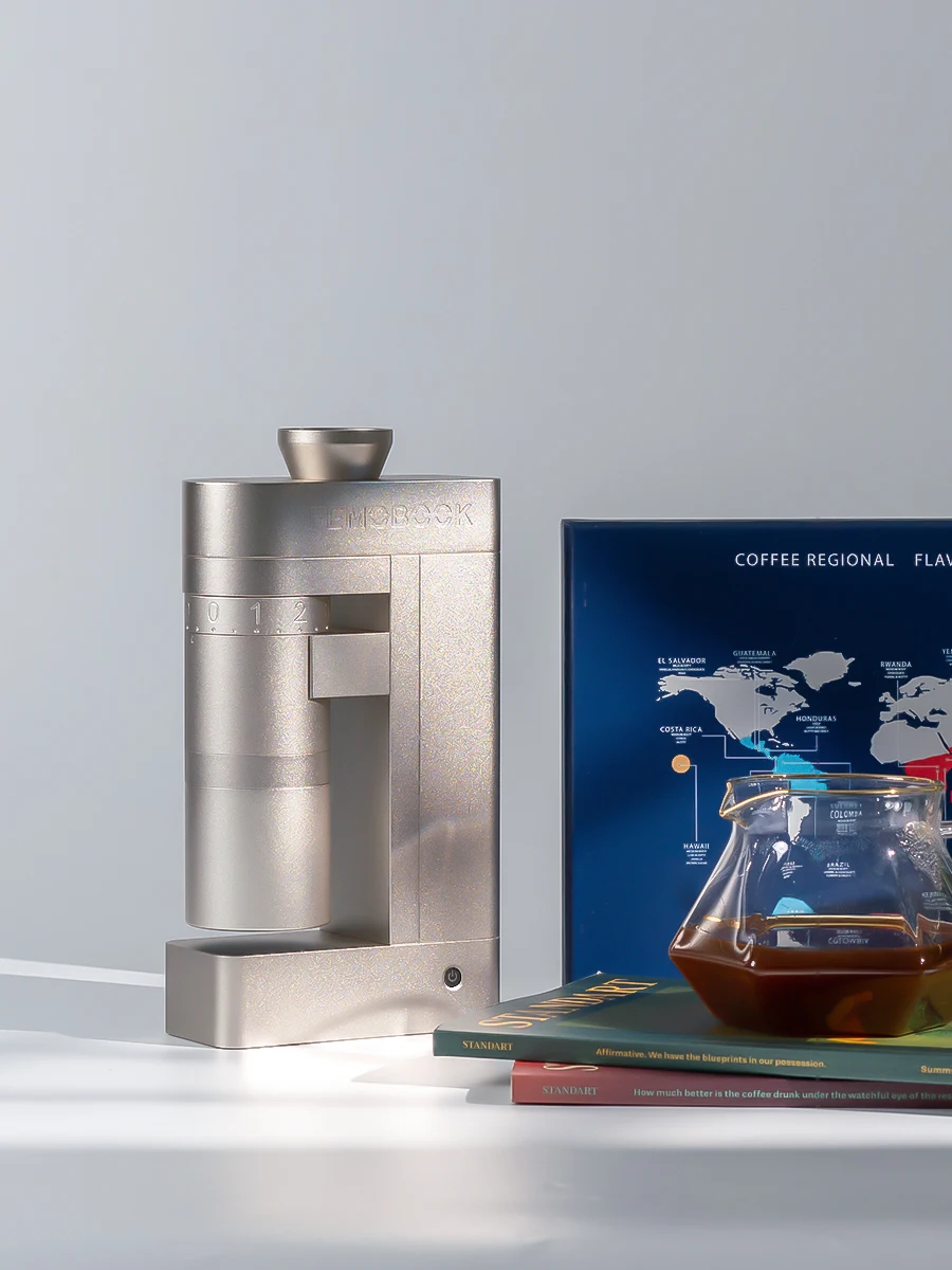 FEMOOK A5 electric coffee grin - đánh giá và giá Coffee Bean Grinder Electric